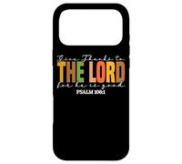 Carcasa para iPhone 17 Pro MAX Dar Gracias al Señor Porque es Bueno