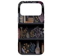 Carcasa para iPhone 17 Pro MAX Dark Academia Bookshelf Vintage Floral for Book Lovers