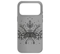 Carcasa para iPhone 17 Pro MAX Dark Academia Hongo Cristales Polilla Moth Moon Fases