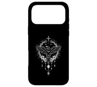 Carcasa para iPhone 17 Pro MAX Dark Bird Floral Frame Celestial Raven Night
