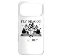 Carcasa para iPhone 17 Pro MAX Dark Romance Book Dragon Fly Dragon or Die in My Fantasy Era