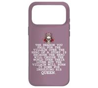 Carcasa para iPhone 17 Pro MAX Dark Romance Merch In My Villain Era Falling for The Villain