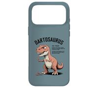 Carcasa para iPhone 17 Pro MAX Darts Dinosaur Darts Jugador de Dardos Trex Lanzador de Dardos