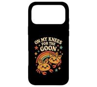 Carcasa para iPhone 17 Pro MAX De Rodillas para el Goon Crab Rangoon Meme Dumb Gooning