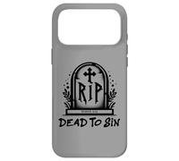 Carcasa para iPhone 17 Pro MAX Dead to Sin - Romans 6:11 Christian Faith Graffiti