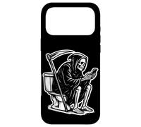 Carcasa para iPhone 17 Pro MAX Death On The Throne Doom Scrolling The Internet