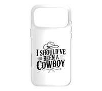 Carcasa para iPhone 17 Pro MAX Debería Haber Sido un Vaquero, Humor Western Vintage