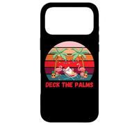 Carcasa para iPhone 17 Pro MAX Deck The Palms - Navidad en Julio Santa Bebiendo un cóctel