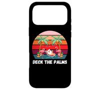 Carcasa para iPhone 17 Pro MAX Deck The Palms - Navidad en Julio Santa Bebiendo un cóctel