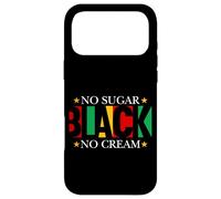 Carcasa para iPhone 17 Pro MAX Declaración audaz sin azúcar Negro sin Crema