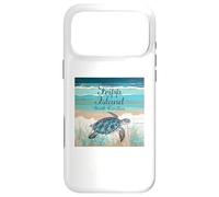 Carcasa para iPhone 17 Pro MAX Decoración de Playa de Tortuga Marina de Carolina del Sur de Fripp Island