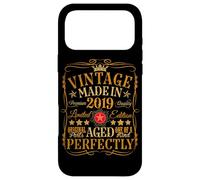 Carcasa para iPhone 17 Pro MAX Decoraciones Vintage de 7º cumpleaños Vintage 2019 7 años