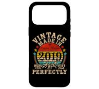 Carcasa para iPhone 17 Pro MAX Decoraciones Vintage de 7º cumpleaños Vintage 2019 7 años