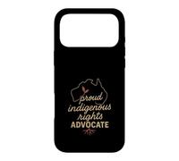 Carcasa para iPhone 17 Pro MAX Defensor de los Derechos indígenas Solidaridad Land Back Justicia