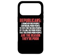 Carcasa para iPhone 17 Pro MAX Definición Anti republicanos - Demócrata Liberal