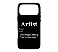 Carcasa para iPhone 17 Pro MAX Definición de Artista Divertida Fiesta de Cumpleaños Arte Estudiantes Pintores