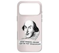 Carcasa para iPhone 17 Pro MAX Deja de Hacer Que el Drama no Seas Divertido de Shakespeare