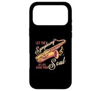 Carcasa para iPhone 17 Pro MAX Deja Que la sinfonía de la Vida guíe a tu Orquesta de saxofón del Alma