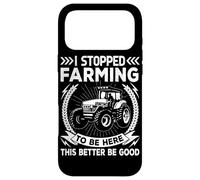 Carcasa para iPhone 17 Pro MAX Dejé de Cultivar para Estar aquí, es Mejor ser Bueno