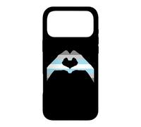 Carcasa para iPhone 17 Pro MAX DemiBoy Love Heart DemiMale Bandera