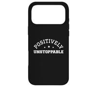 Carcasa para iPhone 17 Pro MAX Determinación de persistencia positivamente imparable Tenaz