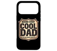 Carcasa para iPhone 17 Pro MAX Detrás de Cada papá Genial es un día del Padre aún más Fresco Hija