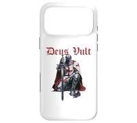 Carcasa para iPhone 17 Pro MAX Deus Vult Knights Templar Crusades