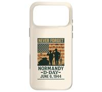 Carcasa para iPhone 17 Pro MAX Día D 82 Aniversario 1944-2026 Homenaje en Recuerdo de Veteranos