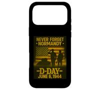 Carcasa para iPhone 17 Pro MAX Día D 82 Aniversario Normandía 1944 Homenaje al Veterano de Aterrizaje