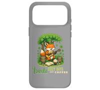 Carcasa para iPhone 17 Pro MAX Día de San Patricio Irish Cozy Days - Lindo músico Fox Art
