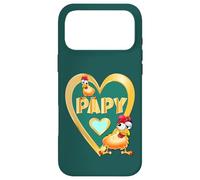 Carcasa para iPhone 17 Pro MAX Día del Padre Pollos POLLAIO Francés PAPY Abuelo