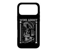 Carcasa para iPhone 17 Pro MAX Diagrama de Kitesurf Kiteboarding Adicto al Viento Kite Surf