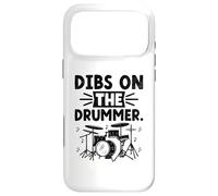 Carcasa para iPhone 17 Pro MAX Dibs On The Drummer Tambores Tocando Tambor Tambor Tambor