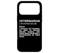 Carcasa para iPhone 17 Pro MAX Diccionario Veterinario Médico Veterinario