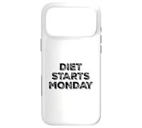 Carcasa para iPhone 17 Pro MAX Diet Starts Monday