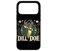Carcasa para iPhone 17 Pro MAX Dill Doe Divertido Humor Adulto Vintage Deer Juego de Palabras