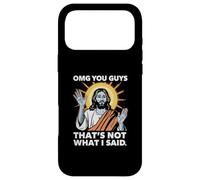 Carcasa para iPhone 17 Pro MAX Dios mío, Chicos, eso no es lo Que Dije Jesús religioso