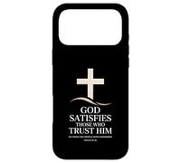 Carcasa para iPhone 17 Pro MAX Dios satisface a los Que confían en Las Escrituras del Salmo 81