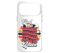 Carcasa para iPhone 17 Pro MAX Dios Tiene una Gracia misericordiosa ilimitada y abundante