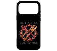 Carcasa para iPhone 17 Pro MAX Dioses del Olimpo o Hefesto Dios del Fuego o Dios Griego Antiguo