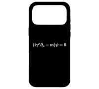 Carcasa para iPhone 17 Pro MAX Dirac ecuación cuántica mecánica física Estudiante Regalo