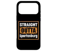Carcasa para iPhone 17 Pro MAX Directamente Outta Spartanburg Carolina del Sur Estados Unidos Retro Vintage