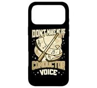 Carcasa para iPhone 17 Pro MAX Director de música No me Hagas Usar mi Voz de Director