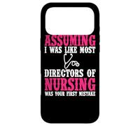 Carcasa para iPhone 17 Pro MAX Director de Ropa de enfermería - Diseño Divertido de Grandes Enfermeras