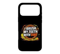 Carcasa para iPhone 17 Pro MAX Dirt Bike Motocross I Brush My Teeth with Dirt