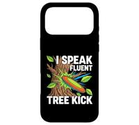 Carcasa para iPhone 17 Pro MAX Disc Golf Player I Speak Fluent Tree Kick Humor