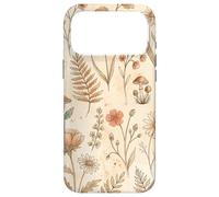 Carcasa para iPhone 17 Pro MAX Diseño botánico de Prado de jardín de Flores Silvestres Vintage