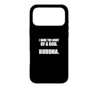Carcasa para iPhone 17 Pro MAX Diseño con Texto en inglés I Have The Body of A God