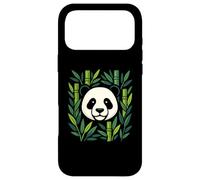 Carcasa para iPhone 17 Pro MAX Diseño de armonía Natural Panda de bambú