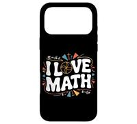Carcasa para iPhone 17 Pro MAX Diseño de cálculo de álgebra geométrica I Love Math Pi